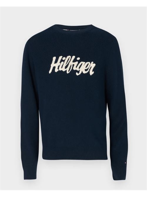 seasonal graphic cotton cneck Tommy Hilfiger | MW0MW41647C1G.C1G